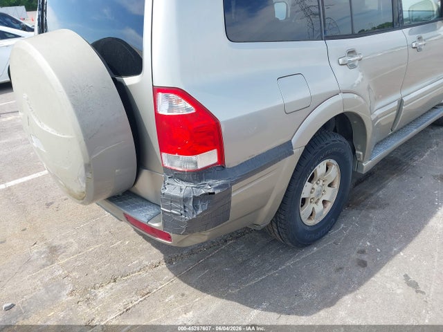 2003 Mitsubishi Montero 20th Anniversary/limited მანქანა იყიდება აუქციონზე, vin: JA4NW51S33J037585, აუქციონის ნომერი: 45287607