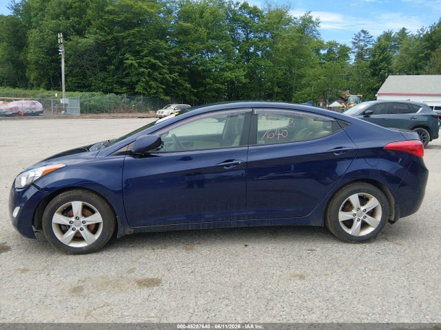 2013 Hyundai Elantra Gls მანქანა იყიდება აუქციონზე, vin: 5NPDH4AE4DH449976, აუქციონის ნომერი: 45287640