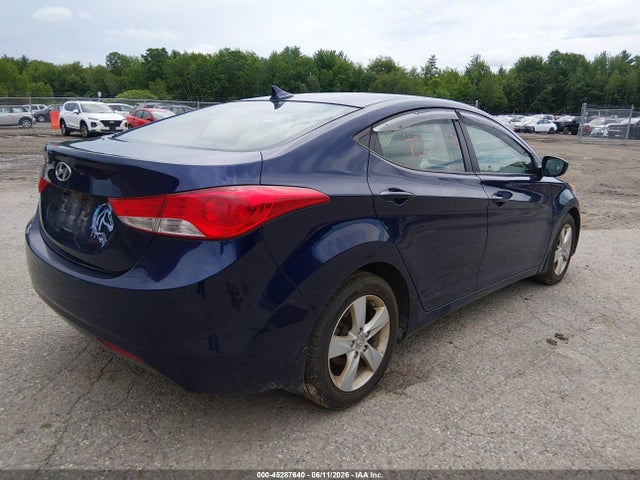 2013 Hyundai Elantra Gls მანქანა იყიდება აუქციონზე, vin: 5NPDH4AE4DH449976, აუქციონის ნომერი: 45287640