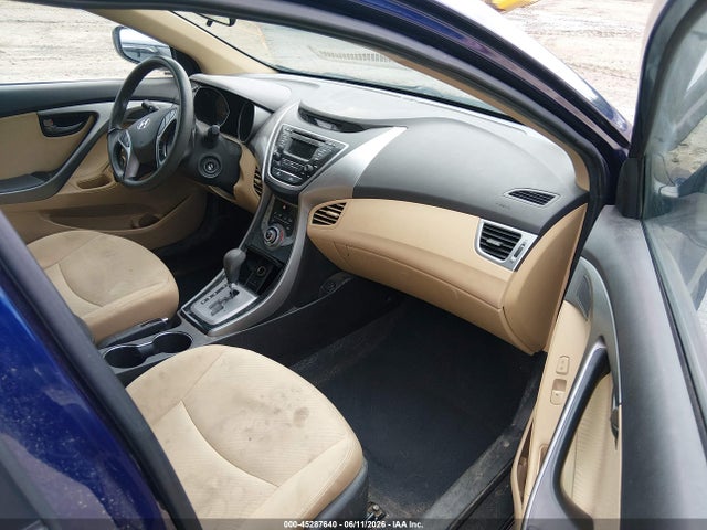 2013 Hyundai Elantra Gls მანქანა იყიდება აუქციონზე, vin: 5NPDH4AE4DH449976, აუქციონის ნომერი: 45287640