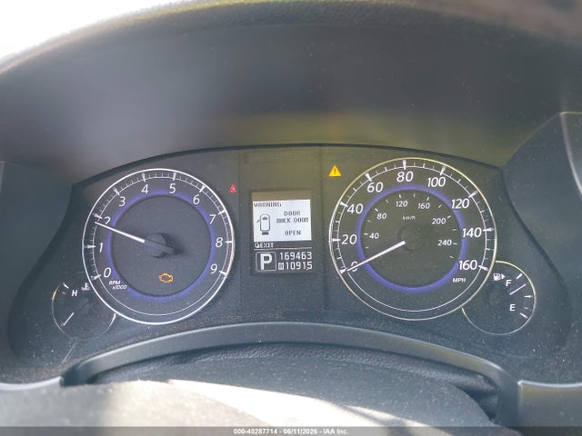 45287714 :رقم المزاد ، JN1AJ0HRXCM450601 vin ، 2012 Infiniti Ex35 Journey مزاد بيع