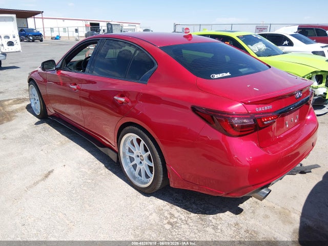 2021 Infiniti Q50 Red Sport 400 მანქანა იყიდება აუქციონზე, vin: JN1FV7DP3MM850184, აუქციონის ნომერი: 45287818