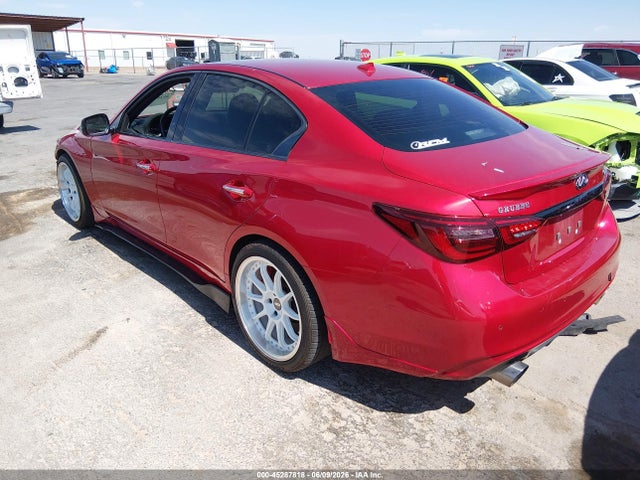 2021 Infiniti Q50 Red Sport 400 მანქანა იყიდება აუქციონზე, vin: JN1FV7DP3MM850184, აუქციონის ნომერი: 45287818