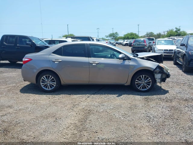 45287843 :رقم المزاد ، 5YFBURHE2EP138217 vin ، 2014 Toyota Corolla Le/le Plus/le Premium مزاد بيع