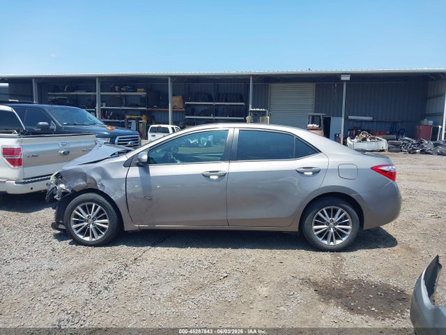 45287843 :رقم المزاد ، 5YFBURHE2EP138217 vin ، 2014 Toyota Corolla Le/le Plus/le Premium مزاد بيع