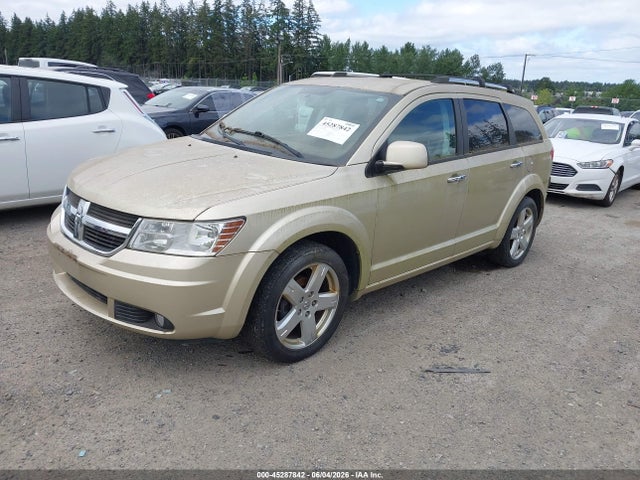 45287842 :رقم المزاد ، 3D4PH6FV2AT109581 vin ، 2010 Dodge Journey R/t مزاد بيع