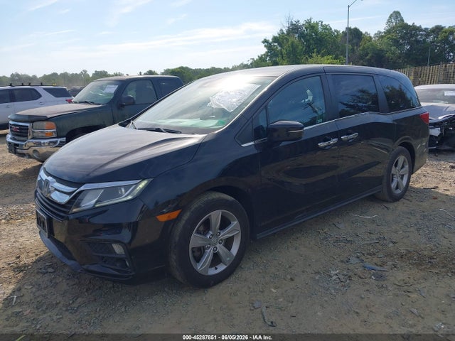 2019 Honda Odyssey Ex-l მანქანა იყიდება აუქციონზე, vin: 5FNRL6H74KB129432, აუქციონის ნომერი: 45287851