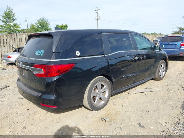 2019 Honda Odyssey Ex-l მანქანა იყიდება აუქციონზე, vin: 5FNRL6H74KB129432, აუქციონის ნომერი: 45287851