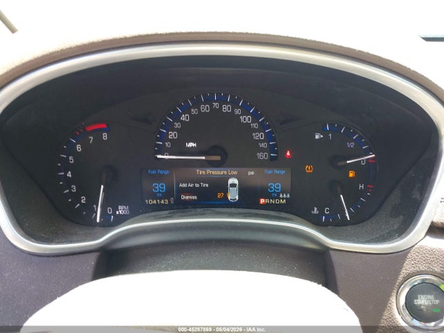 45287869 :رقم المزاد ، 3GYFNCE3XGS572058 vin ، 2016 Cadillac Srx Performance Collection مزاد بيع