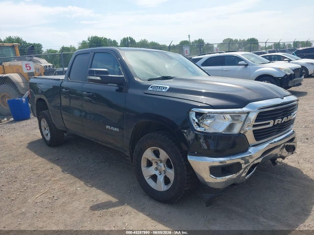 2021 Ram 1500 Big Horn  4x4 6'4 Box მანქანა იყიდება აუქციონზე, vin: 1C6SRFBT3MN795683, აუქციონის ნომერი: 45287990