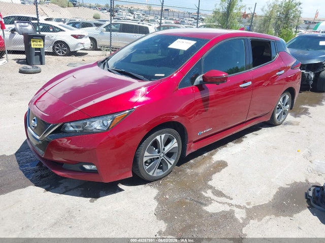 45287991 :رقم المزاد ، 1N4AZ1CP3JC313381 vin ، 2018 Nissan Leaf Sl مزاد بيع