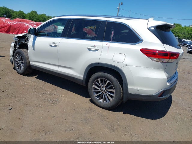 Aukcja sprzedaży 2019 Toyota Highlander Xle, vin: 5TDJZRFHXKS601055, numer aukcji: 45288066