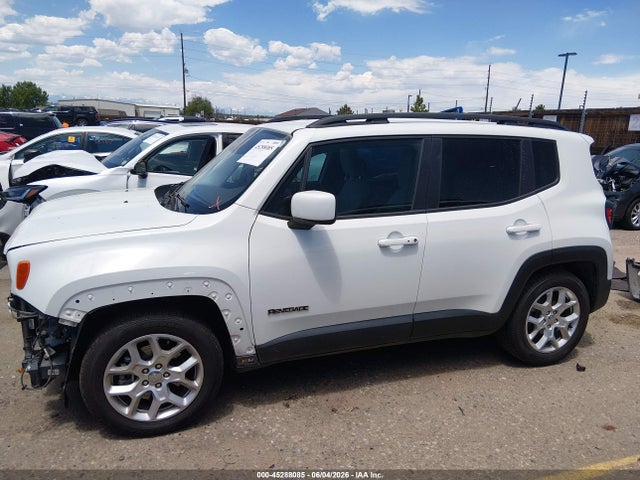 Продаж на аукціоні авто 2016 Jeep Renegade Latitude, vin: ZACCJABT3GPD83511, номер лоту: 45288085