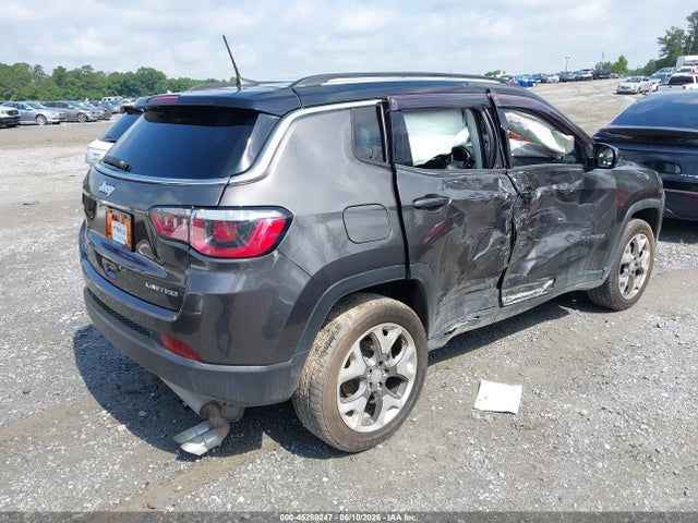 45288247 :رقم المزاد ، 3C4NJDCB0JT299291 vin ، 2018 Jeep Compass Limited 4x4 مزاد بيع
