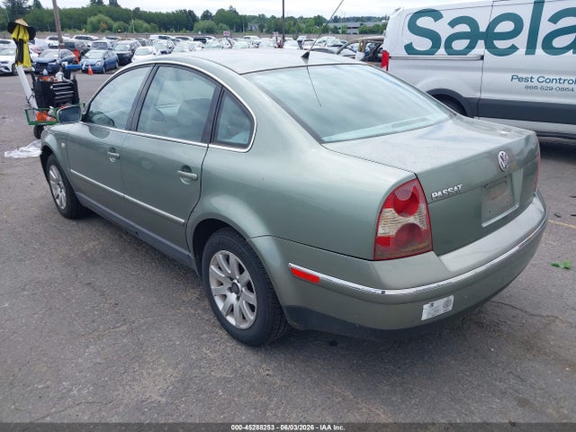 Aukcja sprzedaży 2002 Volkswagen Passat Gls, vin: WVWPD63B02P184630, numer aukcji: 45288253