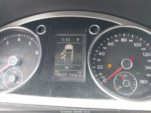 2012 Volkswagen Cc Lux მანქანა იყიდება აუქციონზე, vin: WVWHN7AN8CE546382, აუქციონის ნომერი: 45288280