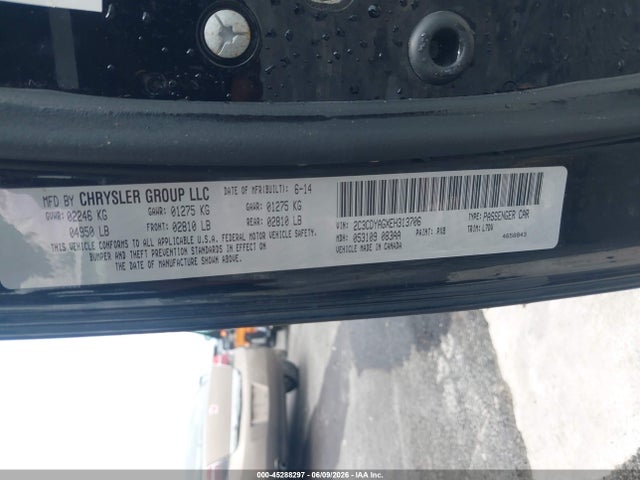 45288297 :رقم المزاد ، 2C3CDYAGXEH313706 vin ، 2014 Dodge Challenger Sxt مزاد بيع