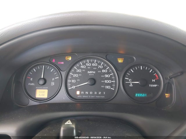 2000 Chevrolet Venture Lt მანქანა იყიდება აუქციონზე, vin: 1GNDX03E7YD105067, აუქციონის ნომერი: 45288349