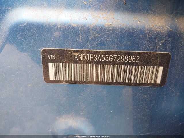2016 Kia Soul + მანქანა იყიდება აუქციონზე, vin: KNDJP3A53G7298962, აუქციონის ნომერი: 45288551