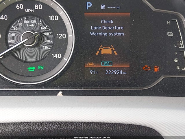 2020 Hyundai Ioniq Hybrid Blue მანქანა იყიდება აუქციონზე, vin: KMHC65LC4LU202413, აუქციონის ნომერი: 45288558