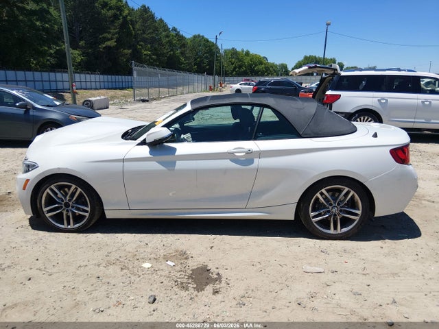 45288729 :رقم المزاد ، WBA1K9C56GV710363 vin ، 2016 Bmw 228i مزاد بيع