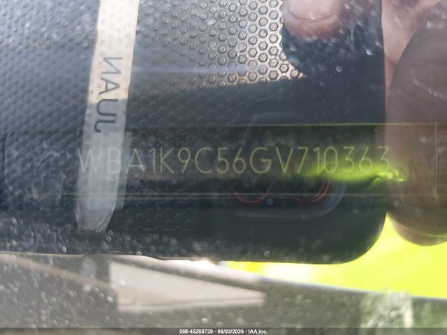 45288729 :رقم المزاد ، WBA1K9C56GV710363 vin ، 2016 Bmw 228i مزاد بيع