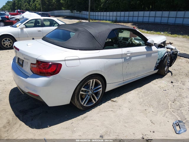 45288729 :رقم المزاد ، WBA1K9C56GV710363 vin ، 2016 Bmw 228i مزاد بيع