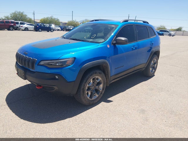 2019 Jeep Cherokee Trailhawk 4x4 მანქანა იყიდება აუქციონზე, vin: 1C4PJMBX8KD185522, აუქციონის ნომერი: 45288743