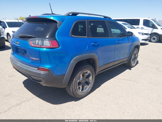 2019 Jeep Cherokee Trailhawk 4x4 მანქანა იყიდება აუქციონზე, vin: 1C4PJMBX8KD185522, აუქციონის ნომერი: 45288743