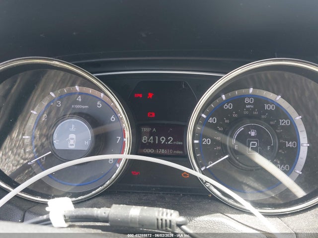 2013 Hyundai Sonata Gls მანქანა იყიდება აუქციონზე, vin: 5NPEB4AC5DH563876, აუქციონის ნომერი: 45288872