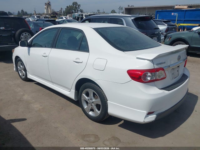 45288970 :رقم المزاد ، 2T1BU4EE6BC634947 vin ، 2011 Toyota Corolla S مزاد بيع