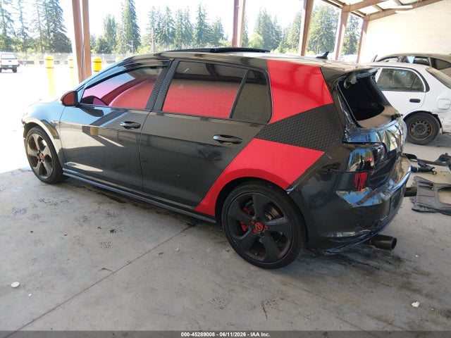 3VW547AU7GM058647 Volkswagen Golf Gti Autobahn W/performance Package 4-door