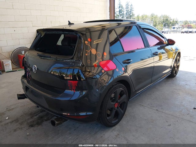 3VW547AU7GM058647 Volkswagen Golf Gti Autobahn W/performance Package 4-door