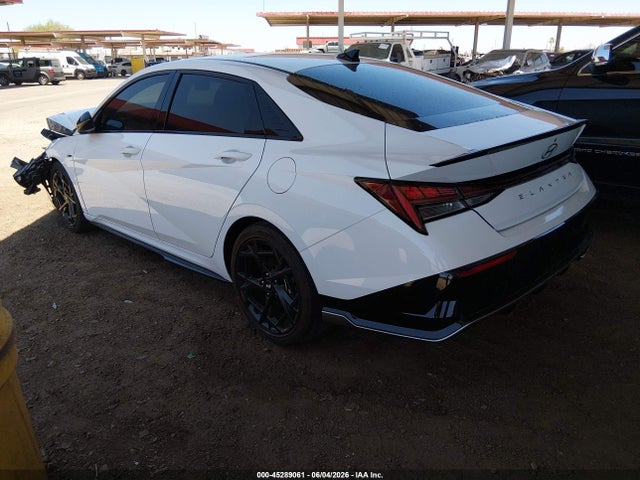 45289061 :رقم المزاد ، KMHLR4DFXSU951449 vin ، 2025 Hyundai Elantra N Line مزاد بيع