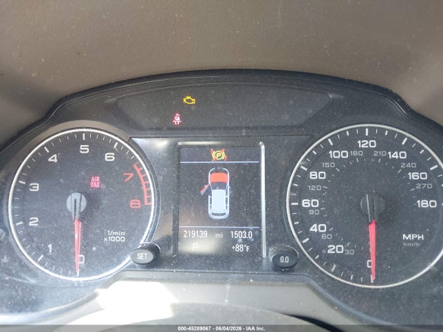 45289067 :رقم المزاد ، WA1KK78R09A037243 vin ، 2009 Audi Q5 3.2 Premium مزاد بيع