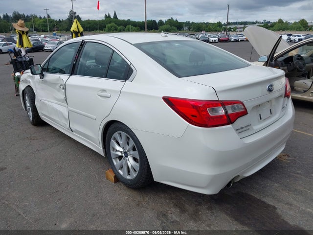Продаж на аукціоні авто 2015 Subaru Legacy 2.5i Premium, vin: 4S3BNAC64F3046115, номер лоту: 45289070