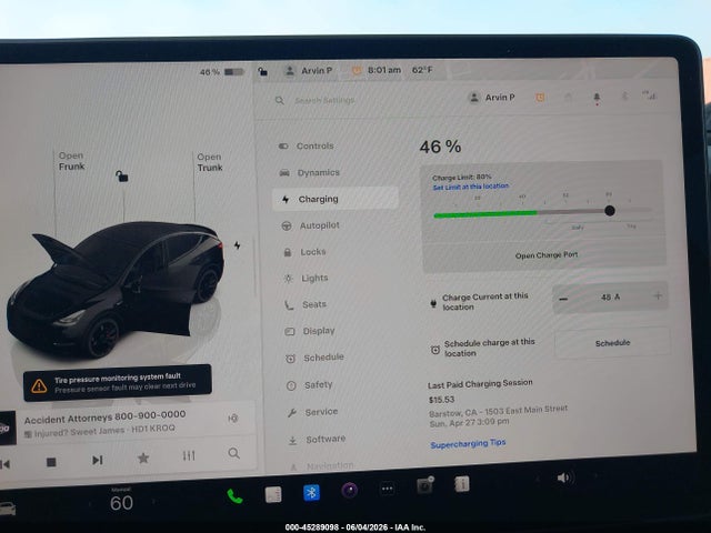 Продажа на аукционе авто 2023 Tesla Model Y Performance Dual Motor All-wheel Drive, vin: 7SAYGDEF9PF925202, номер лота: 45289098