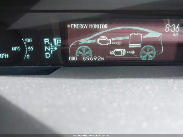 2011 Toyota Prius Two მანქანა იყიდება აუქციონზე, vin: JTDKN3DU5B5286295, აუქციონის ნომერი: 45289099