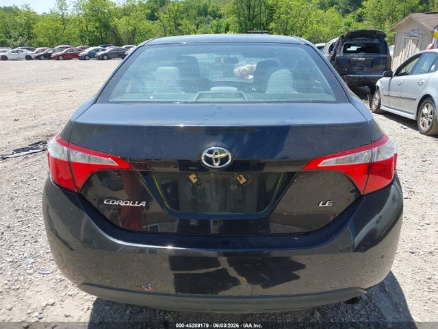 2016 Toyota Corolla Le მანქანა იყიდება აუქციონზე, vin: 2T1BURHEXGC696481, აუქციონის ნომერი: 45289179