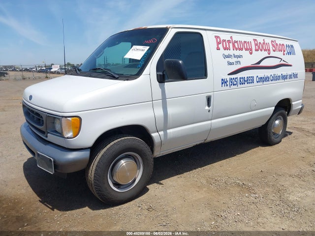 2001 Ford E-250 Commercial/recreational მანქანა იყიდება აუქციონზე, vin: 1FTNE24L61HB09475, აუქციონის ნომერი: 45289180