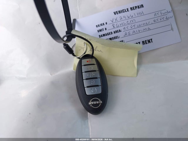 Продажа на аукционе авто 2025 Nissan Altima Sv Fwd, vin: 1N4BL4DV5SN381630, номер лота: 45289181