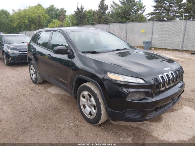 2016 Jeep Cherokee Sport მანქანა იყიდება აუქციონზე, vin: 1C4PJMAB1GW300172, აუქციონის ნომერი: 45289218