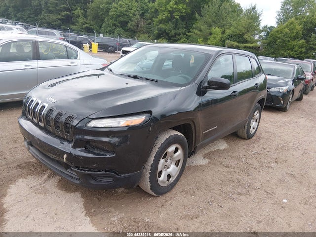2016 Jeep Cherokee Sport მანქანა იყიდება აუქციონზე, vin: 1C4PJMAB1GW300172, აუქციონის ნომერი: 45289218