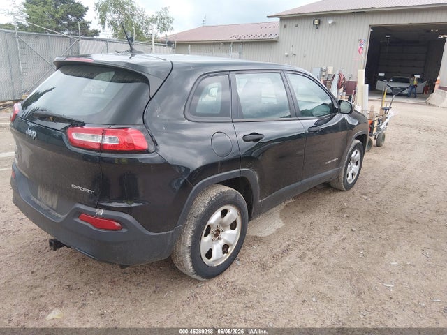 2016 Jeep Cherokee Sport მანქანა იყიდება აუქციონზე, vin: 1C4PJMAB1GW300172, აუქციონის ნომერი: 45289218