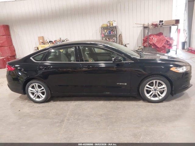 45289295 :رقم المزاد ، 3FA6P0UU1JR123011 vin ، 2018 Ford Fusion Hybrid S مزاد بيع
