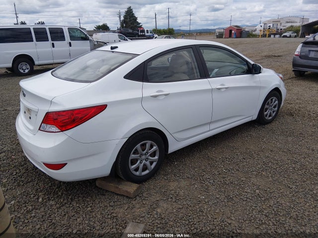Продаж на аукціоні авто 2012 Hyundai Accent Gls, vin: KMHCT4AE5CU217400, номер лоту: 45289391
