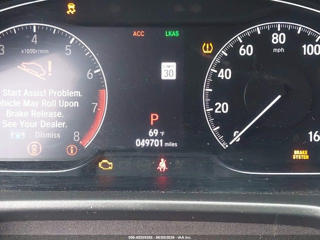 45289395 :رقم المزاد ، 1HGCV1F37LA149172 vin ، 2020 Honda Accord Sport مزاد بيع