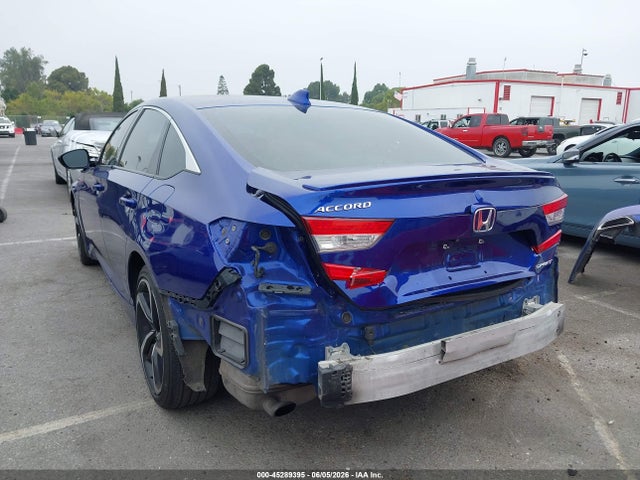 45289395 :رقم المزاد ، 1HGCV1F37LA149172 vin ، 2020 Honda Accord Sport مزاد بيع