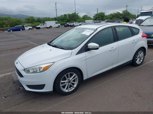 2016 Ford Focus Se მანქანა იყიდება აუქციონზე, vin: 1FADP3K28GL348513, აუქციონის ნომერი: 45289399
