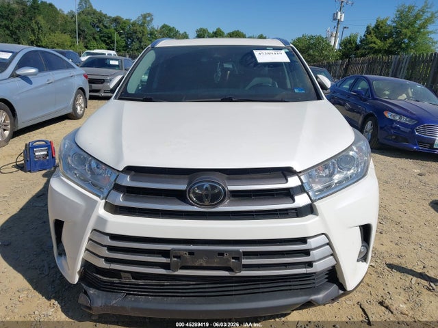 Auction sale of the 2018 Toyota Highlander Xle, vin: 5TDJZRFH0JS526249, lot number: 45289419